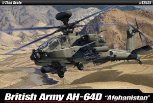 Academy 12537 1/72 AgustaWestland WAH-64 Apache (AH-64D) "Afghanistan" 阿帕契