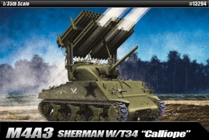 Academy 13294 1/35 M4A3 Sherman w/T34 "Calliope"