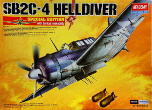 Academy 12409 1/72 SB2C-4 Helldiver w/Photo-Etched Dive Flaps & Canopy Masking Sheet