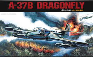 Academy 12461(1663) 1/72 A-37B Dragonfly "Vietnam War"