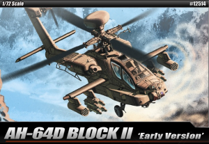 Academy 12514 1/72 AH-64D Apache Longbow (Block II Early) 阿帕契