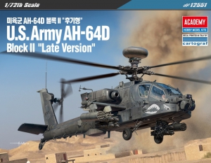 Academy 12551 1/72 AH-64D Apache Longbow (Block II Late)