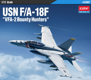 Academy 12567 1/72 F/A-18F Super Hornet "VFA-2 Bounty Hunters" (USS Abraham Lincoln 2012)