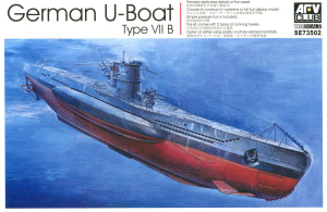 AFV Club SE73502 1/350 U-Boat Type VIIB