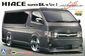 Aoshima VIP-04(00665) 1/24 Silk Blaze H200 HIACE Super GL '10 Ver.I