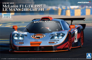 Aoshima SC-19(00747) 1/24 McLaren F1 GTR "1997 24 Hours of Le Mans Gulf #41"
