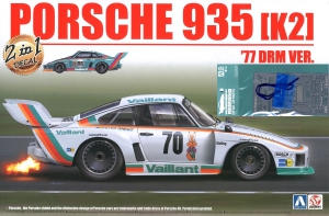 Beemax(Aoshima) No.20(10510)+E24015(10511) 1/24 Porsche 935 K2 "1977 DRM Version" w/Detail-Up Parts