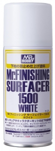 Mr Hobby B529 Mr. Finishing Surfacer 1500 (Spray 170ml) [White]
