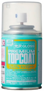 Mr Hobby B601 Mr PREMIUM Topcoat (Spray 88ml) [Gloss]