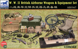 Bronco AB3567 1/35 British Airborne Weapons & Equipment Set (W.W.II)