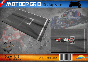 Coastal Kits S059-12 Moto GP Starting Grid [for 1/12] (29 x 21cm)