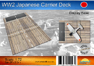 Coastal Kits S119-72 W.W.II Japanese Carrier Deck [for 1/72] (29 x 21cm)