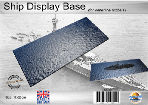 Coastal Kits S220 Water-line Ship Display Base (29 x 11cm)