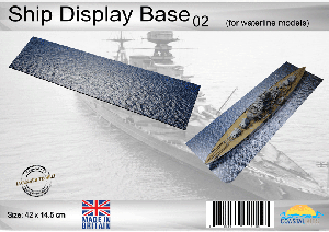 Coastal Kits S221 Water-line Ship Display Base (42 x 14.5cm)