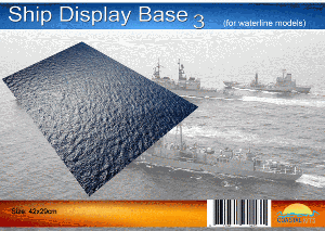 Coastal Kits S222 Water-line Ship Display Base (42 x 29cm)