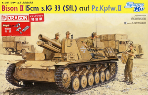 Dragon 6440MT 1/35 Bison II - 15 cm sIG 33 auf Fahrgestell Panzerkampfwagen II (Sf)
