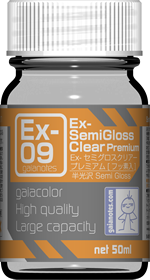 Gaianotes Ex-09 Ex-Semi-Gloss Clear (50ml) [Premium]