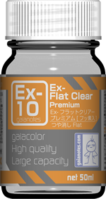 Gaianotes Ex-10 Ex-Flat Clear (50ml) [Premium]