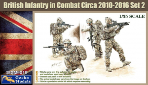 Gecko Models 35GM0016 1/35 British Infantry (2010-2016) [Set 2]