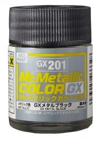 Mr Metallic Color GX201 Metal Black (18ml)