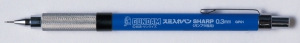 Mr Hobby GP01 Gundam Mechanical Pencil (Graphite) 0.3mm