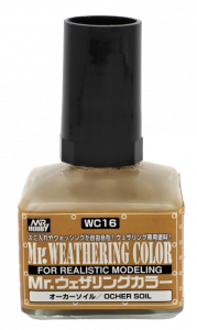 Mr Hobby WC16 Mr. Weathering Color (40ml) [Ocher Soil]