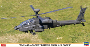 Hasegawa 07445 1/48 AgustaWestland WAH-64 Apache (AH-64D) "British Army Air Corps" 阿帕契