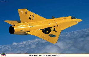 Hasegawa 09910 1/48 J35J Draken "Swedish Special"
