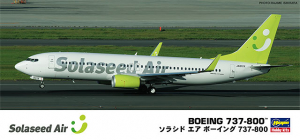 Hasegawa 40(10740) 1/200 Boeing 737-800 "Solaseed Air"