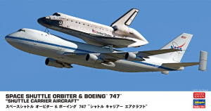 Hasegawa 10844 1/200 Space Shuttle Orbiter & Boeing 747-100 "Shuttle Carrier Aircraft"