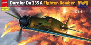 HK Models 01E08 1/32 Do335A-0/A-1 Pfeil "Fighter-Bomber" w/2 Resin Figures