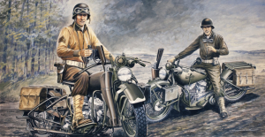 Italeri 0322 1/35 U.S. Motorcycles - Harley Davidson [W.W.II] (2 kits)