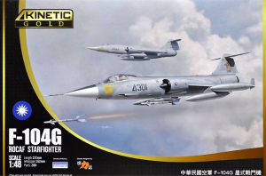 Kinetic K48077 1/48 F-104G Starfighter "ROCAF 中華民國空軍"