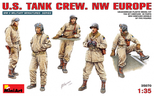 MiniArt 35070 1/35 U.S. Tank Crew (NW Europe, WWII)