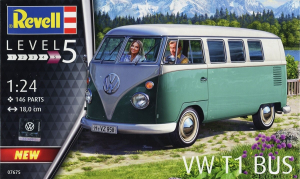 Revell 07675 1/24 Volkswagen Type 2 (T1) "Minibus"