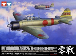 Tamiya 60317 1/32 Mitsubishi A6M2b Zero Fighter 零戦 (Zeke) Model 21