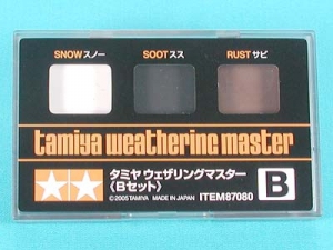 Tamiya 87080 Weathering Master B [Snow / Soot / Rust]
