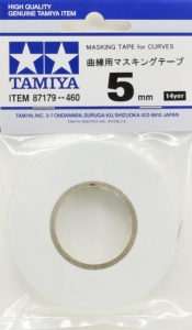 Tamiya 87179 Flexible Masking Tape for Curves - 5mm