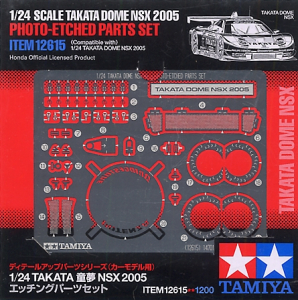Tamiya 12615 1/24 Photo-Etched Parts Set for TAKATA Dome NSX 2005 (For Tamiya 24291)