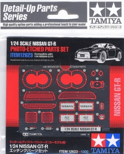 Tamiya 12623 1/24 Nissan GT-R Photo-Etched Parts Set (For Tamiya 24300)