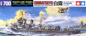 Tamiya 402(31402) 1/700 IJN Destroyer Shiratsuyu 白露 (1942)