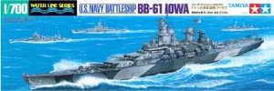 Tamiya 616(31616) 1/700 U.S. Battleship BB-61 Iowa 愛荷華號 (1944)
