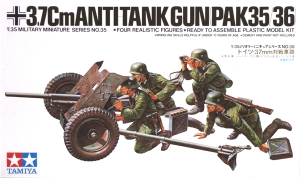 Tamiya 35035 1/35 3.7cm Anti-Tank Gun (Pak35/36)