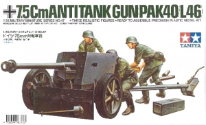 Tamiya 35047 1/35 7.5cm Anti-Tank Gun (Pak40/L46)