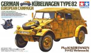 Tamiya 36205 1/16 German Kübelwagen Type 82 "European Campaign"