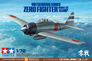 Tamiya 60784 1/72 Mitsubishi A6M3 Zero Fighter (Hamp) Model 32