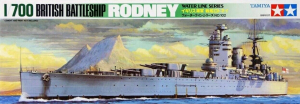 Tamiya 102(77502) 1/700 HMS Rodney