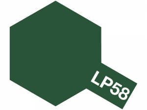 Tamiya Lacquer Paint LP-58 NATO Green (Flat)