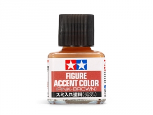 Tamiya 87201 Panel Line Accent Color (40ml) [Pink Brown]