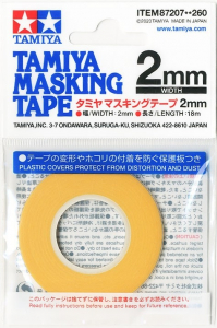 Tamiya 87207 Masking Tape [2mm]